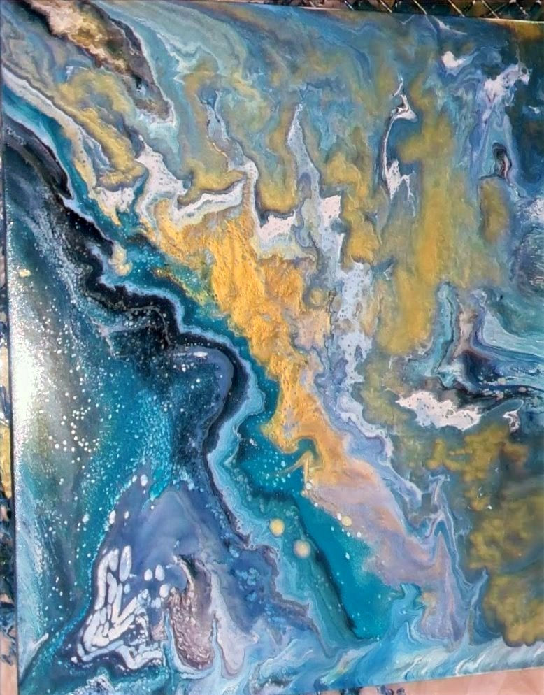 "Flight over Tahiti"