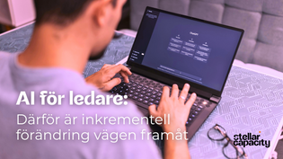 Person sitting by computer
