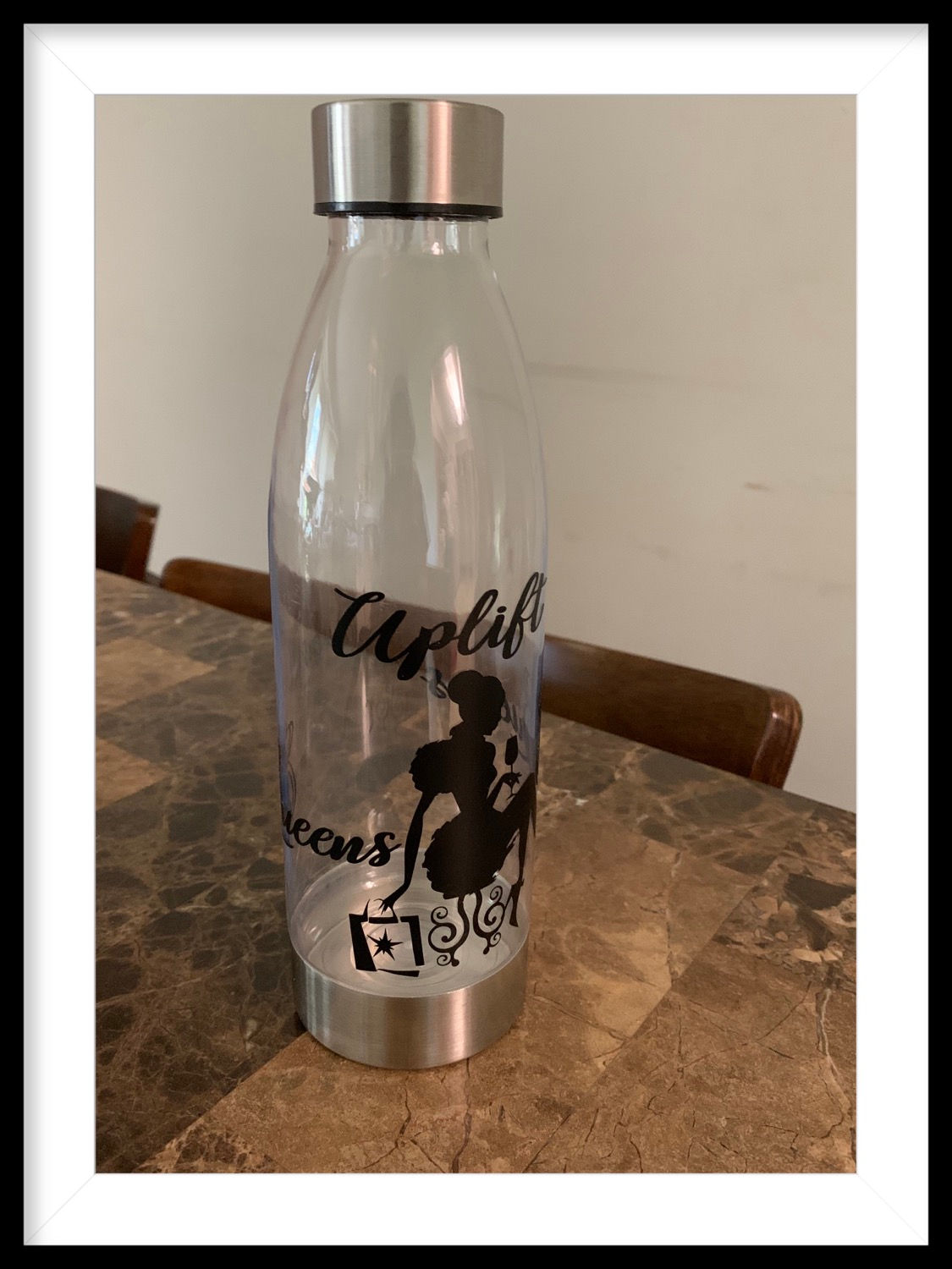 Queens water bottle 