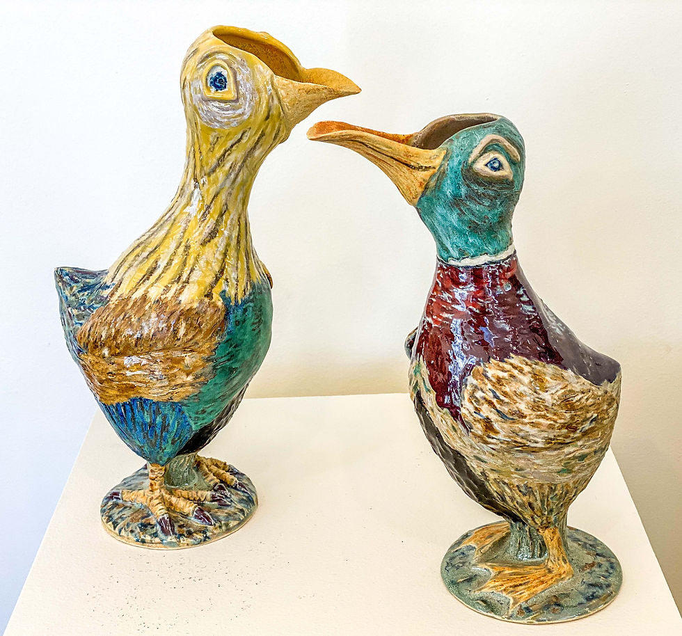 Chicken Little and Mallard