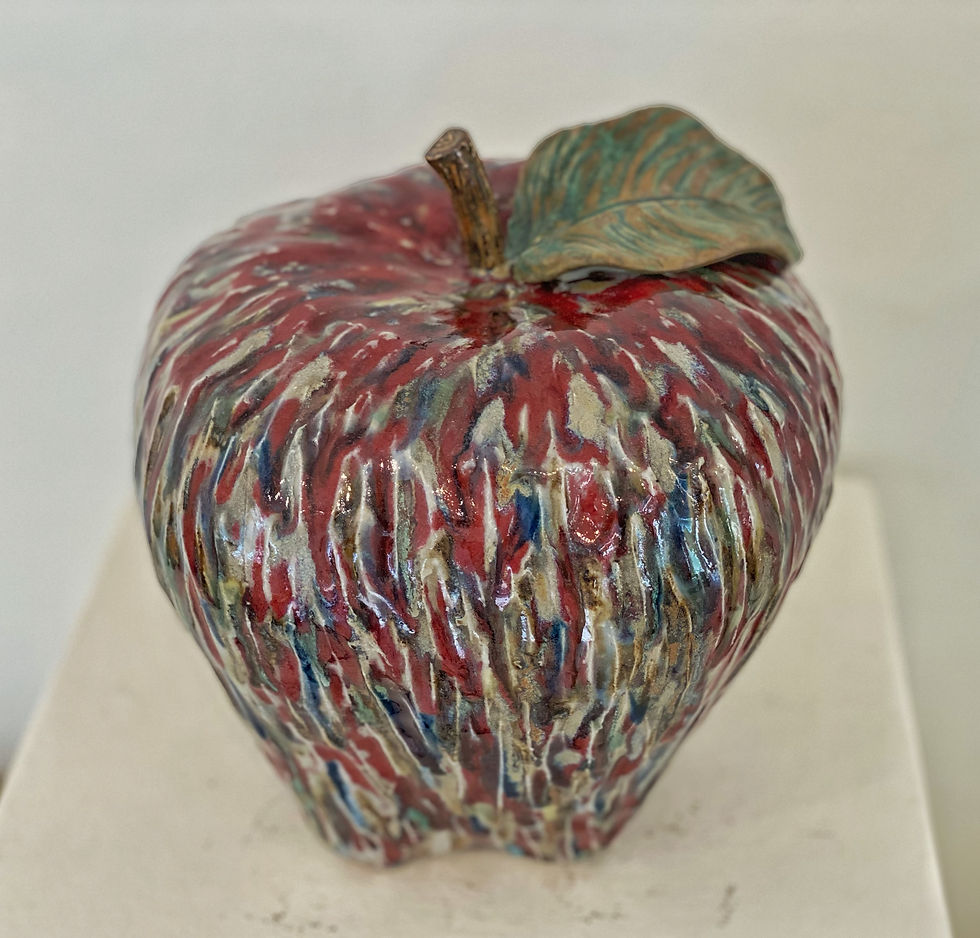 Apple Sculpture