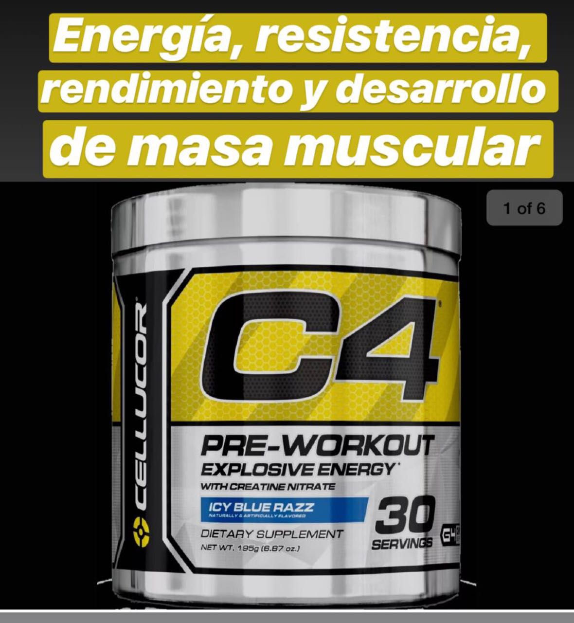 Preworkout  C4