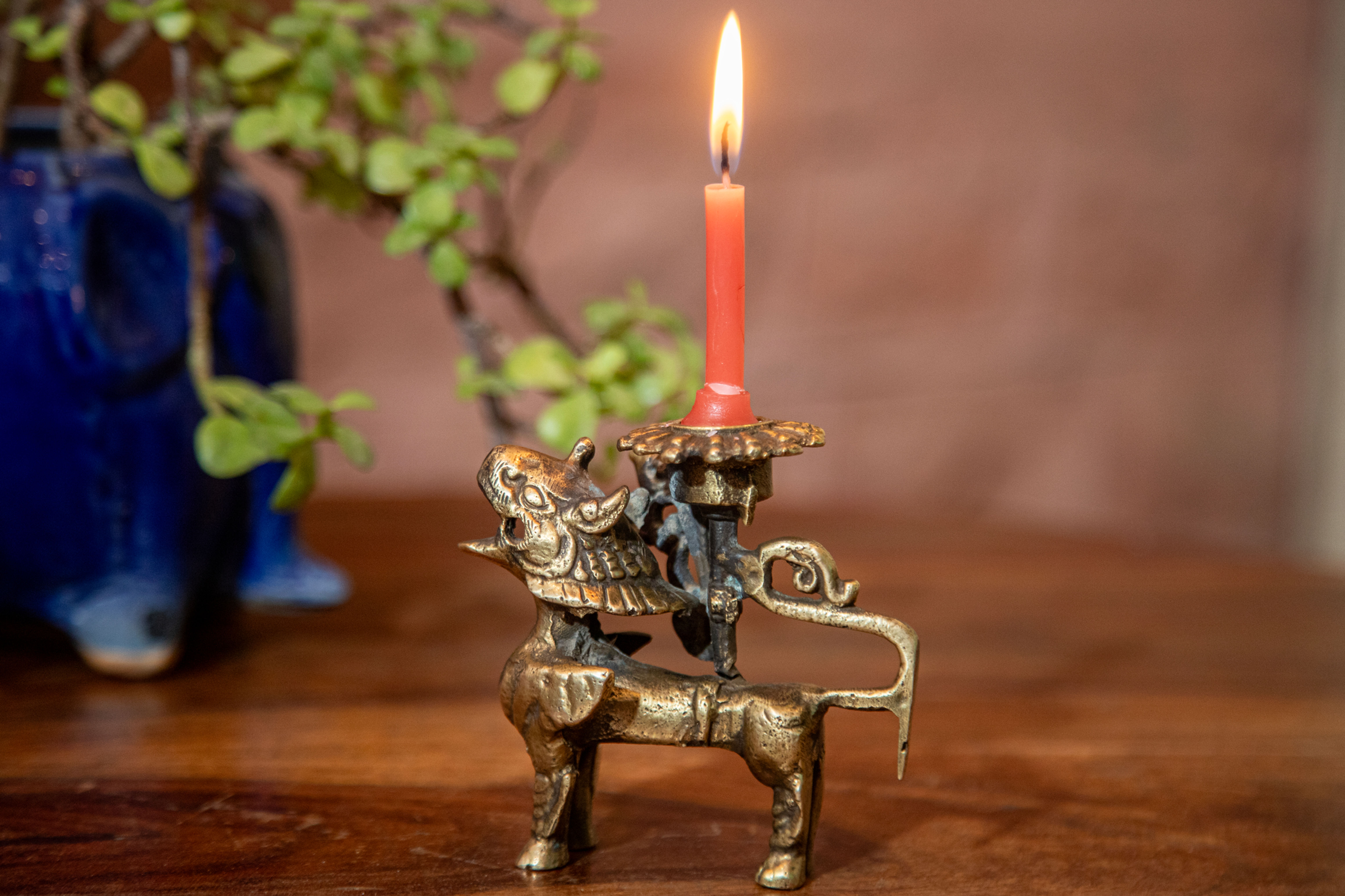 Antique Candle Holder