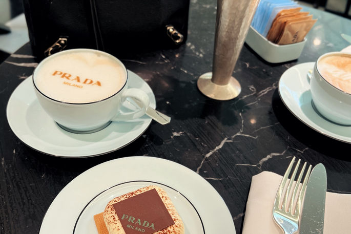 Prada Caffè at Harrdos