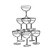 Elevated tabletop details including glassware, candles, chargers, and accents to complete your tablescape.