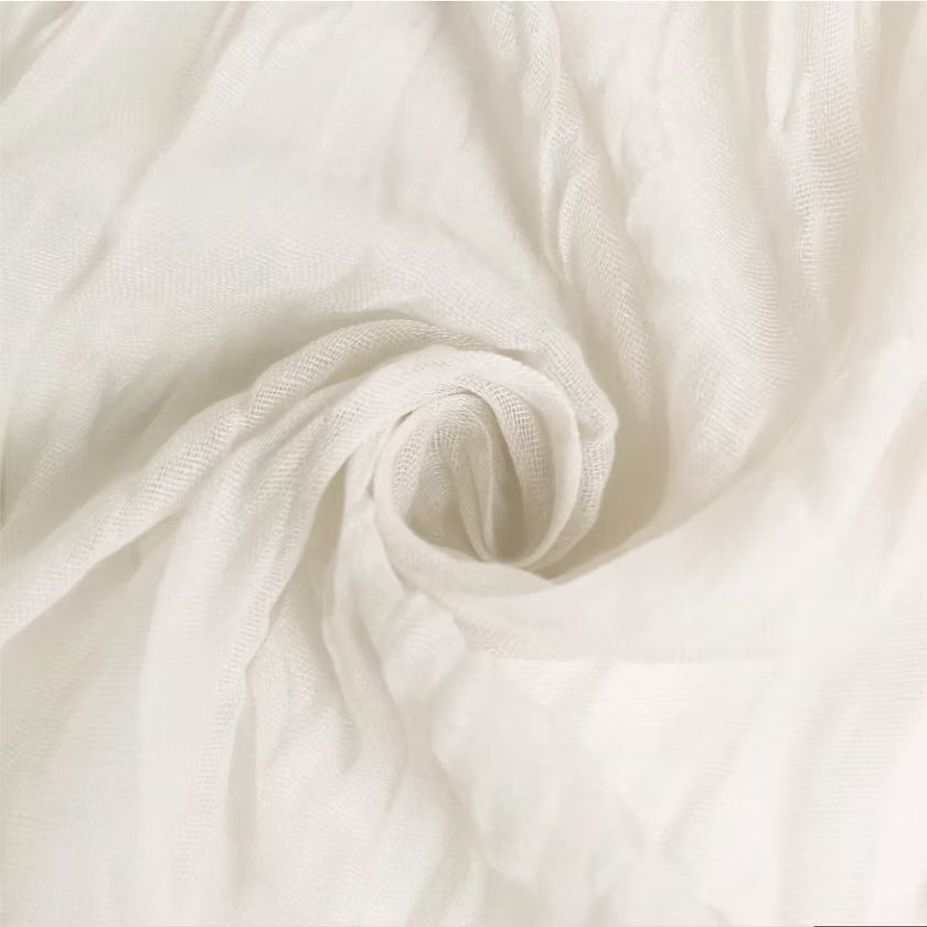 Ivory Cheesecloth Linen Rental in Lloydminster