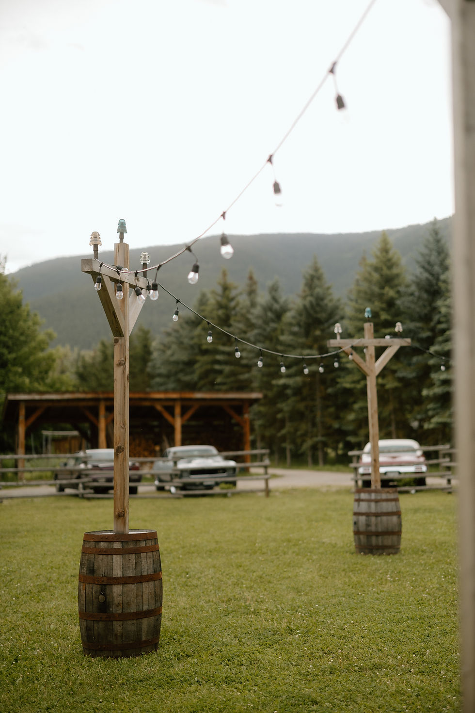 Step into Shalene and Liam’s Kelowna wedding morning filled with timeless romance and vintage details. From delicate gold rings on floral fabric to a classic Chevrolet Camaro glistening in the rain, every image captures effortless elegance. Perfect inspiration for brides who love old-world charm with a modern edge