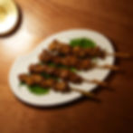 🍡 紫蘇蜜糖烤雞串 (4串) Honey Grilled Chicken Skewers with Shiso