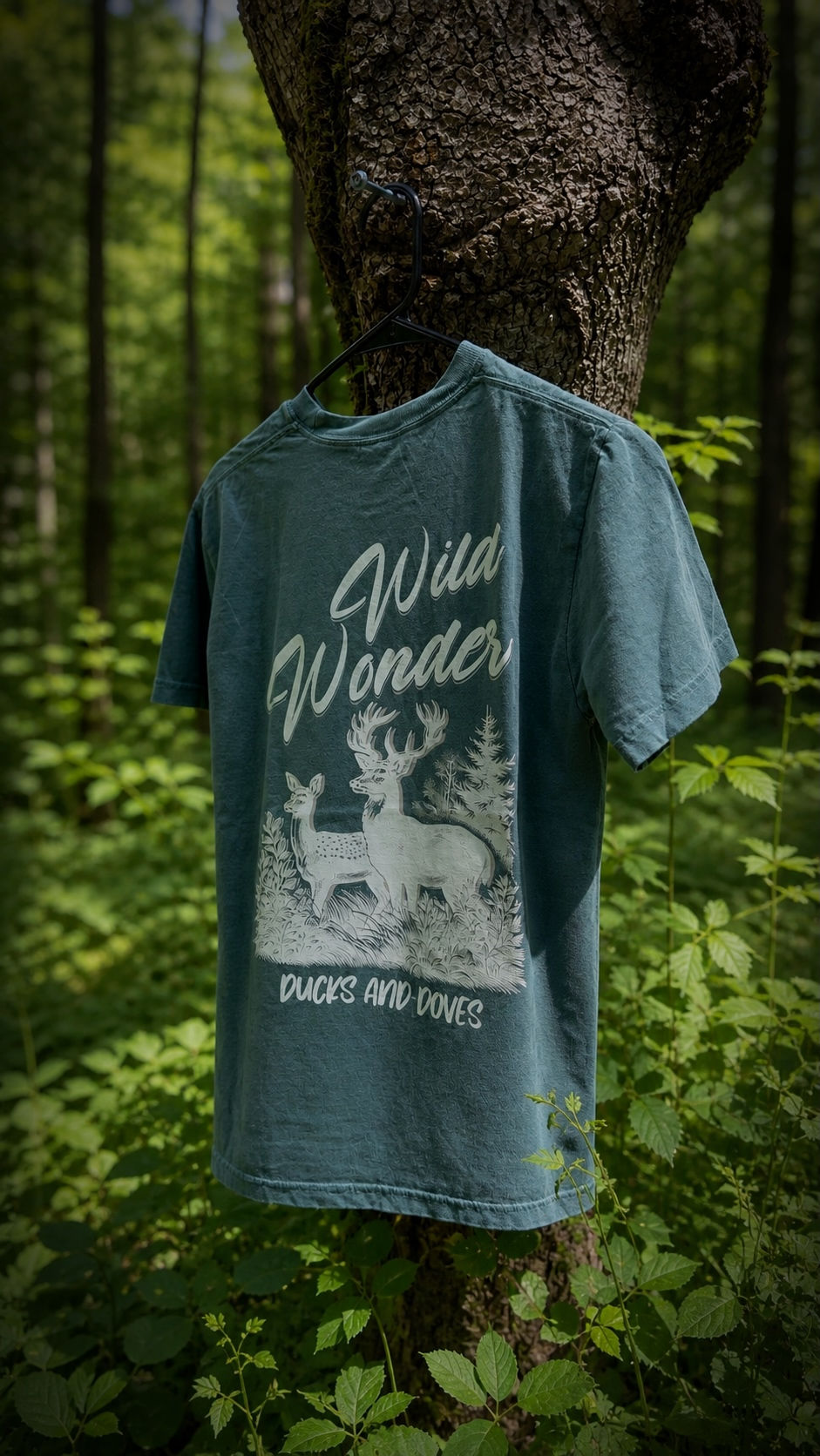Teal Green Wild Wonder Shirt