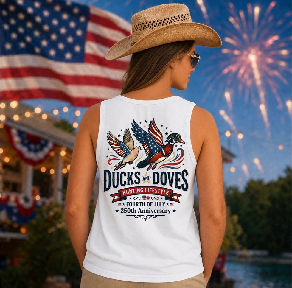 Thumbnail: USA Ducks and Doves Tank 