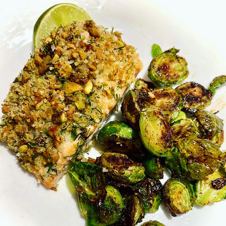 Pistachio Crusted Salmon