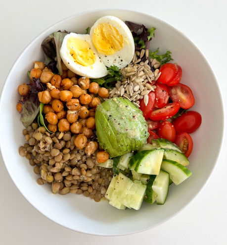The Luteal Phase and A Simple Grain Bowl 