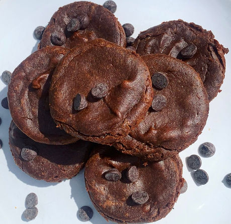 Sweet Potato Tahini Brownie Bites
