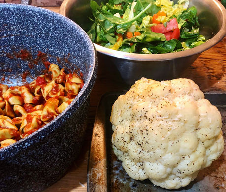 Roasted Cauliflower Head