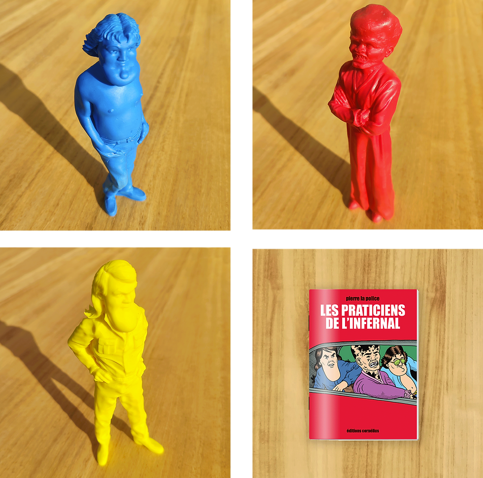 Miniature : Figurines praticiens de l'infernal