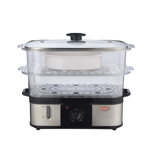 2Layer Food Steamer 12L (EFS 2121W) EuropAce Singapore