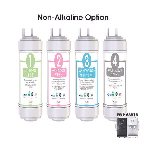 EWP 6381B 12Month Replacement Filters (4pcs Filter Set) MADE IN