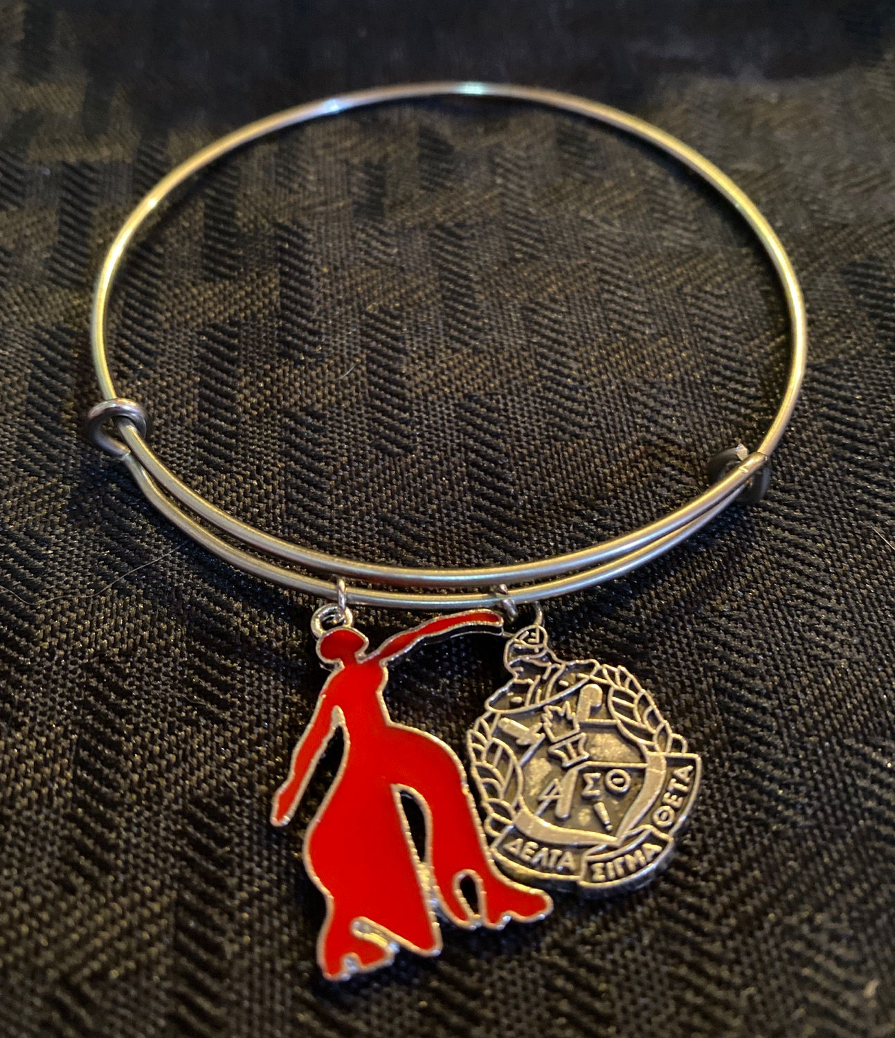 DST Alix and Ani like Bracelet 2 Charms