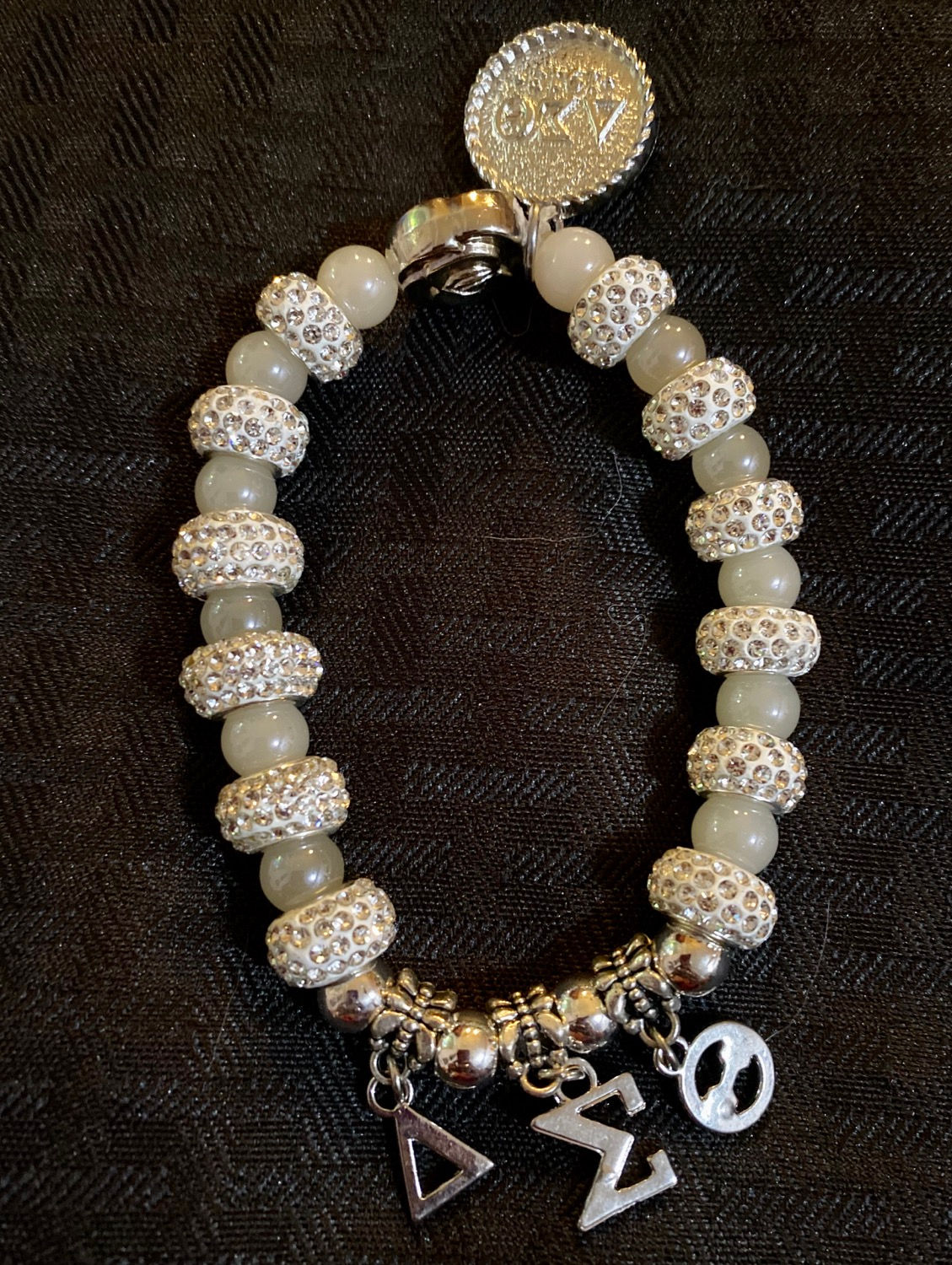 DST Pearl and Bling Bracelet 2