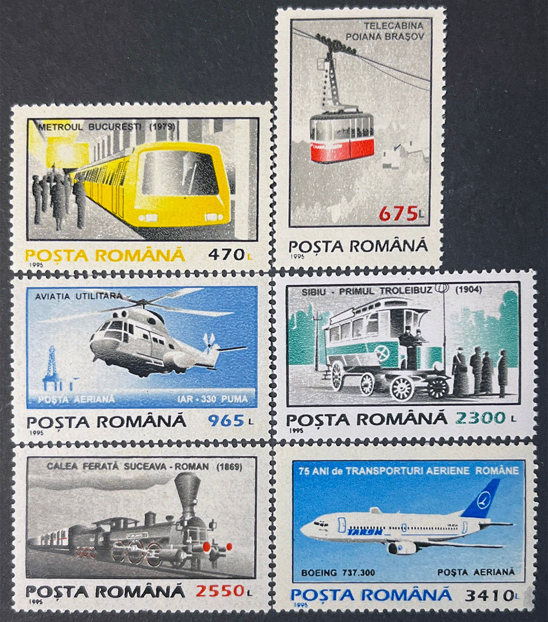 Румунія 1995, Mi 5087-5092, MNH