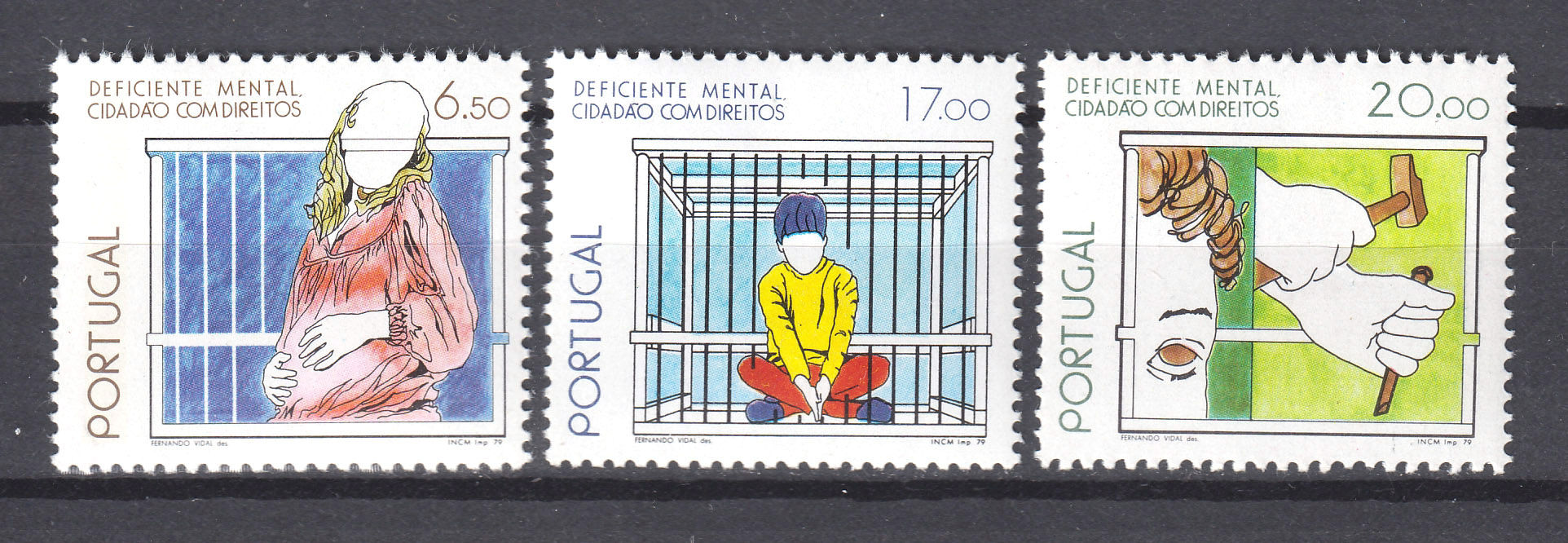 Португалія 1979, Інтеграція людей з розумовими вадами, Мі 1448-1450