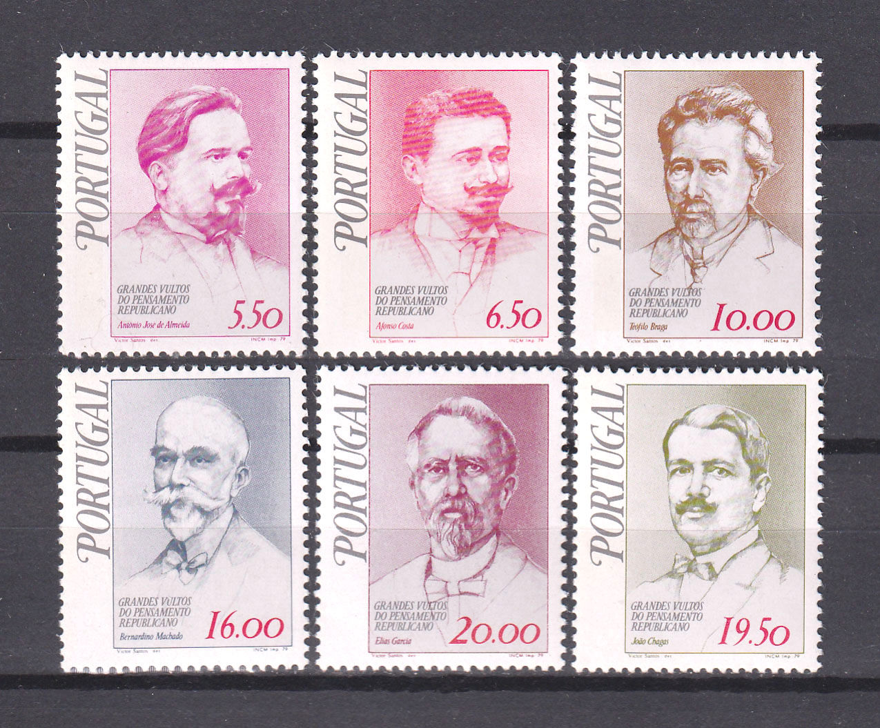 Португалія 1979, Діячі республіканського руху, Мі 1461-1466