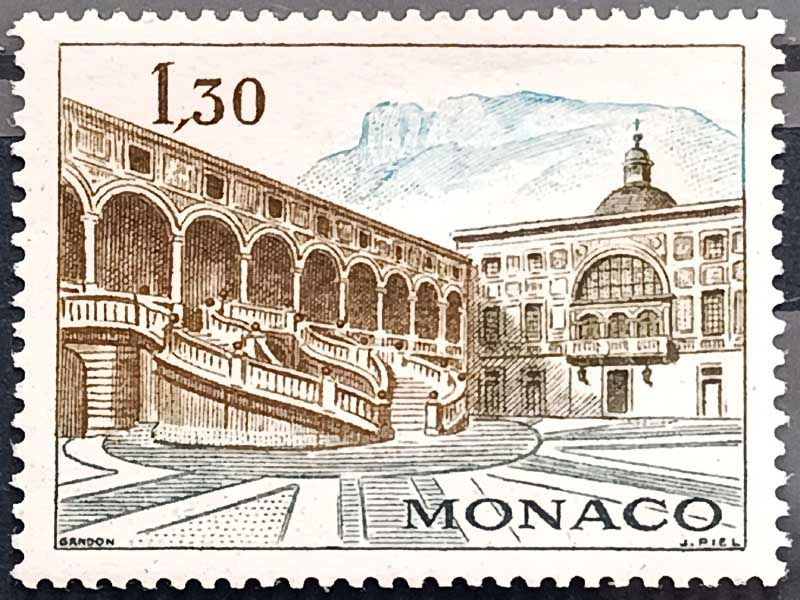 Монако 1970, Mi 996, MNH