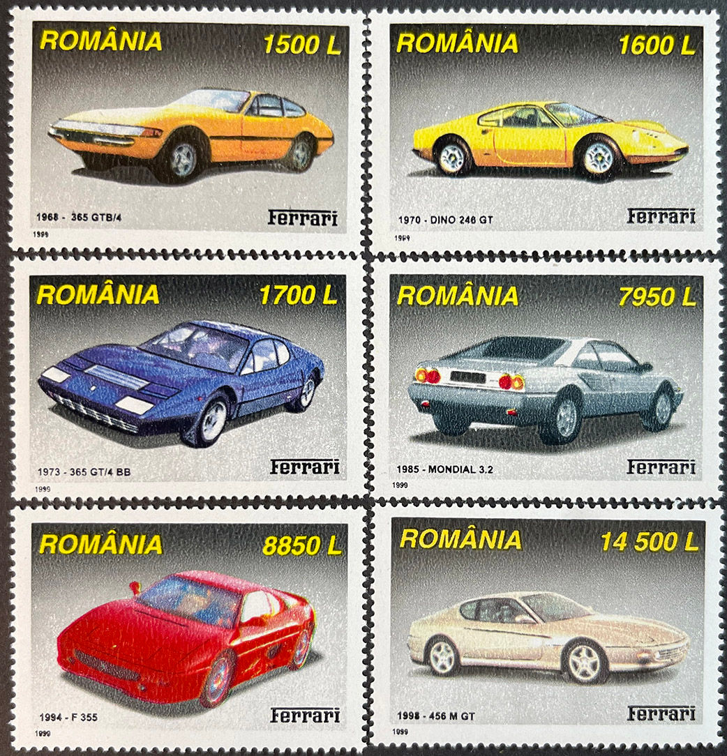 Румунія 1998, Mi 545-5455, MNH