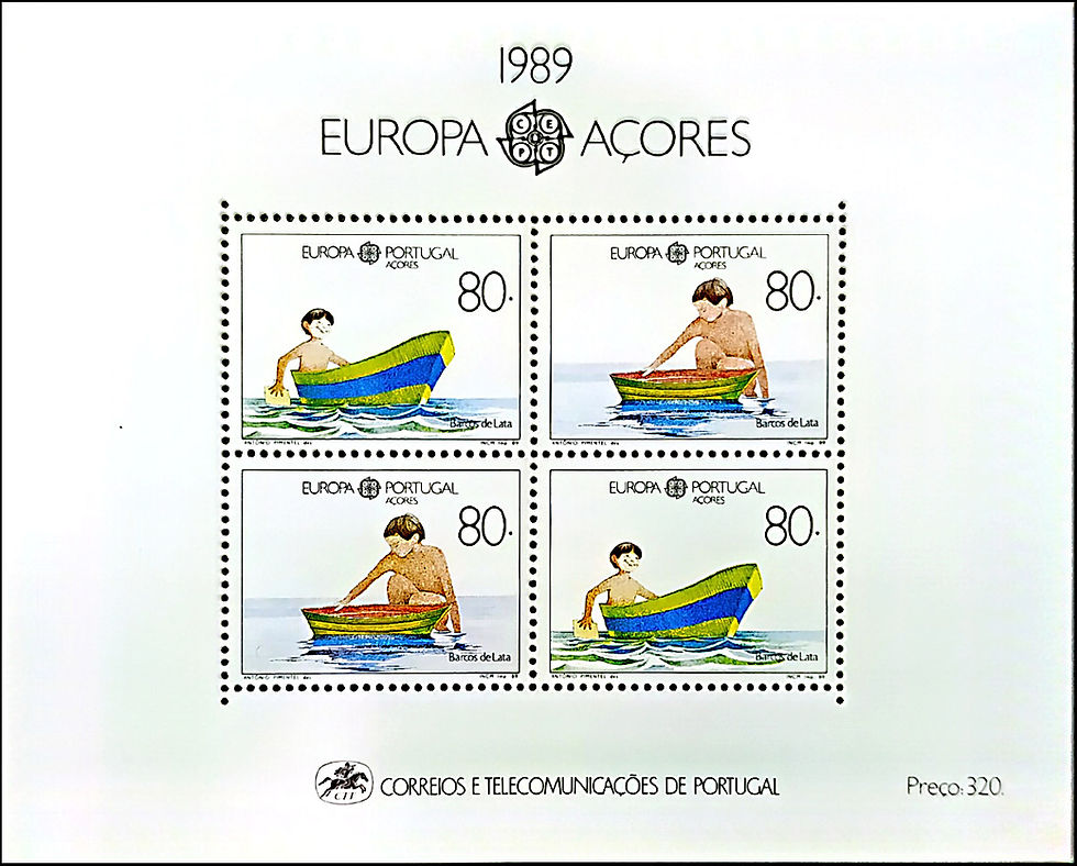 Прев'ю: Азорські острови 1989, Mi 401 Блок-10, MNH