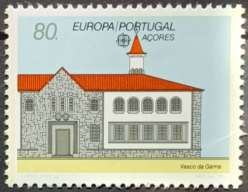 Прев'ю: Азорські острови 1990, Mi 409 Блок-12, MNH