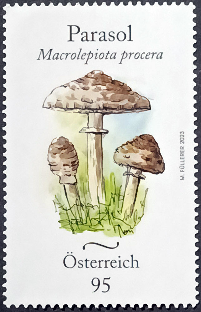 Австрія 2023, Гриби, MNH