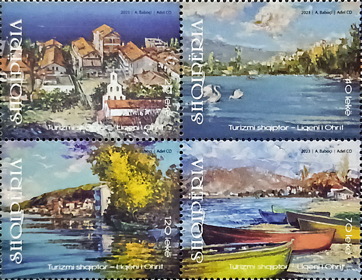 Албанія 2023, Архітектура, Природа, Туризм, MNH