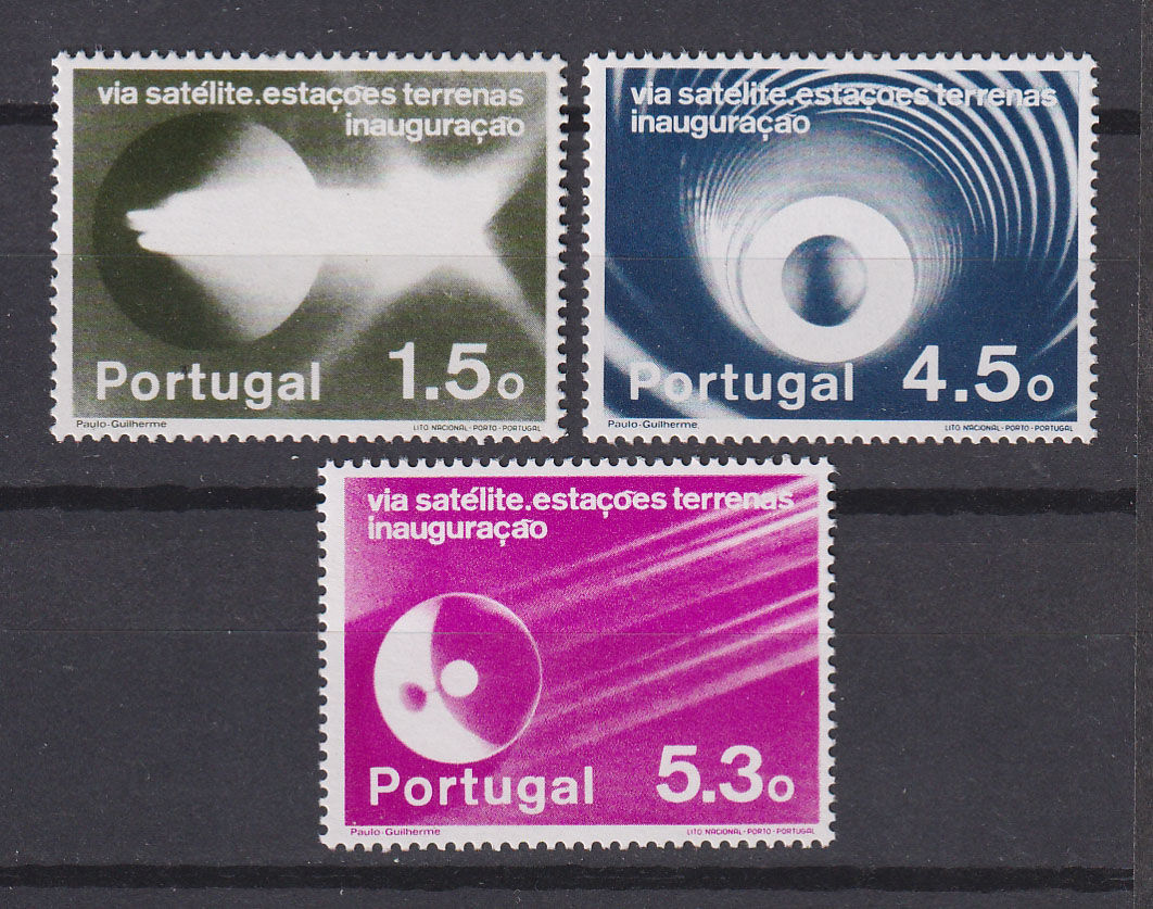 Португалія 1974, Супутниковий зв'язок, Мі 1234-1236