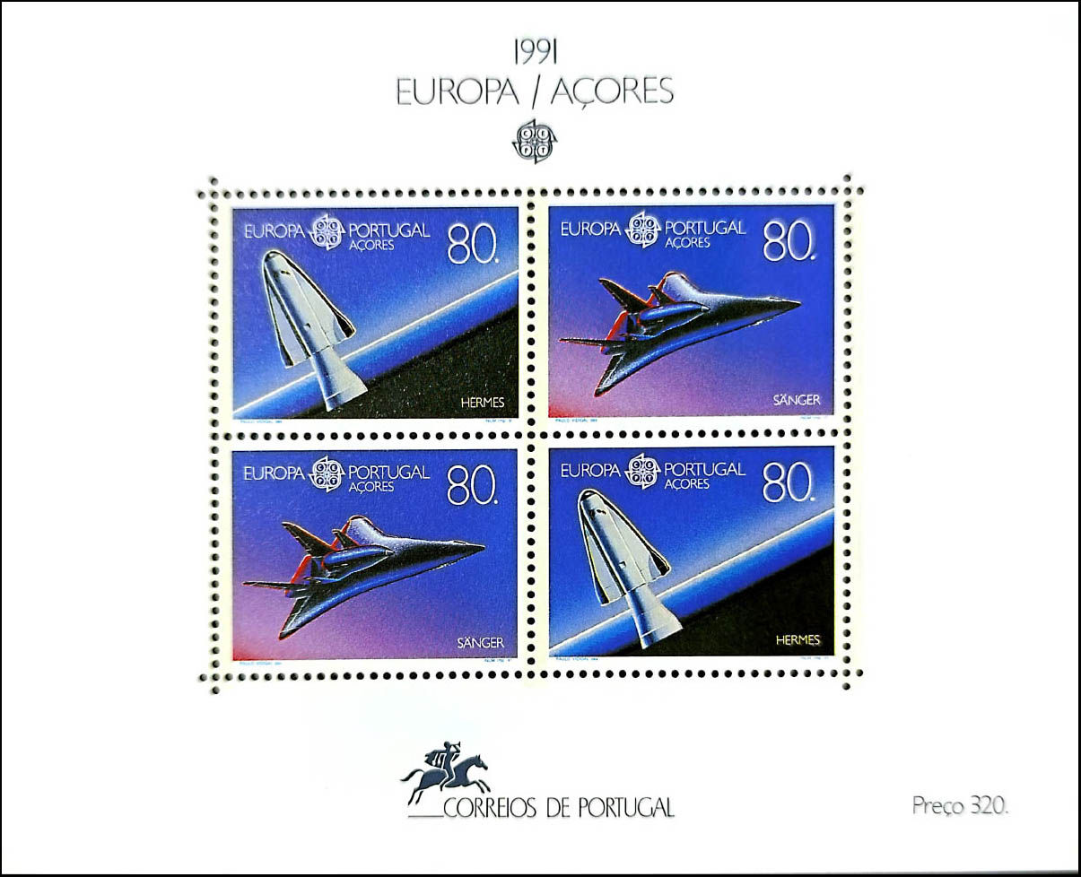 Азорські острови 1991, Mi 415 Блок-12, MNH