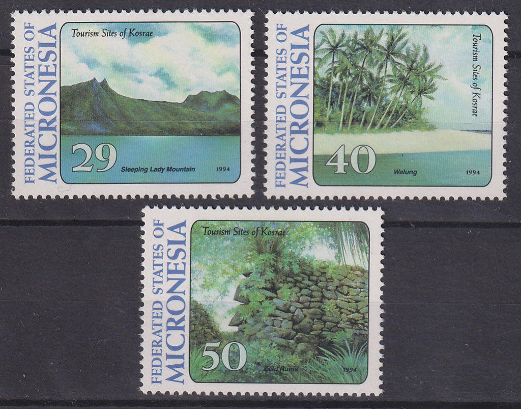 Мікронезія 1994, Туризм, Мі 337-339