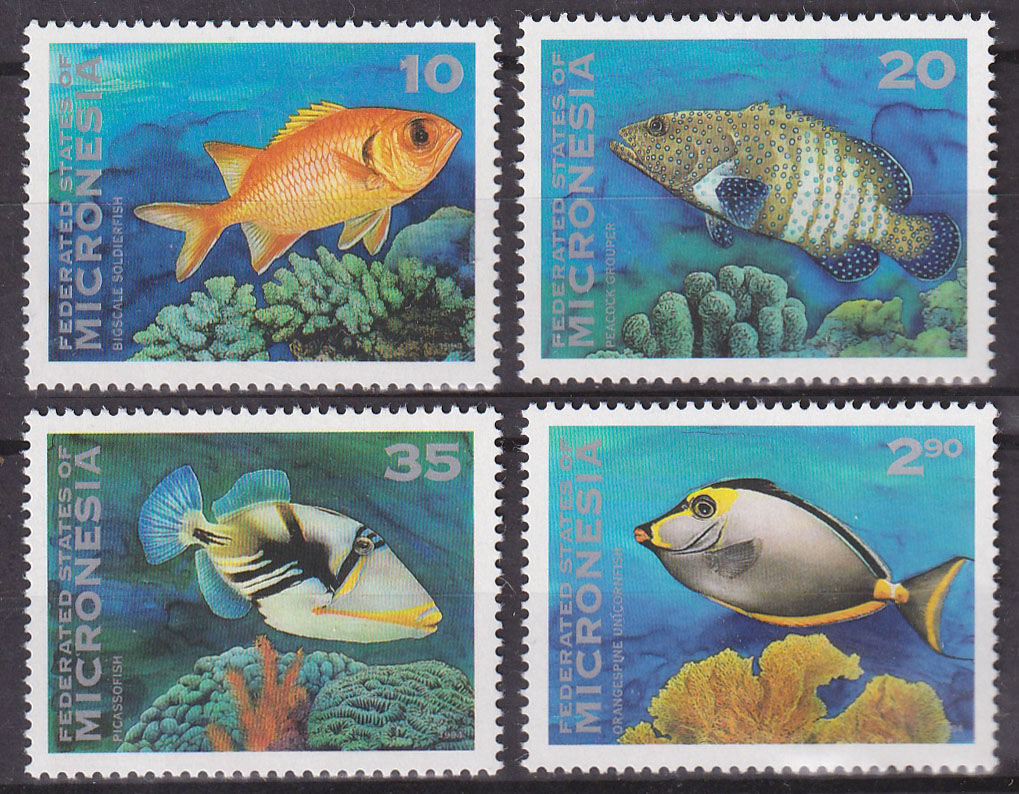 Мікронезія 1994, Риби, Мі 361-364