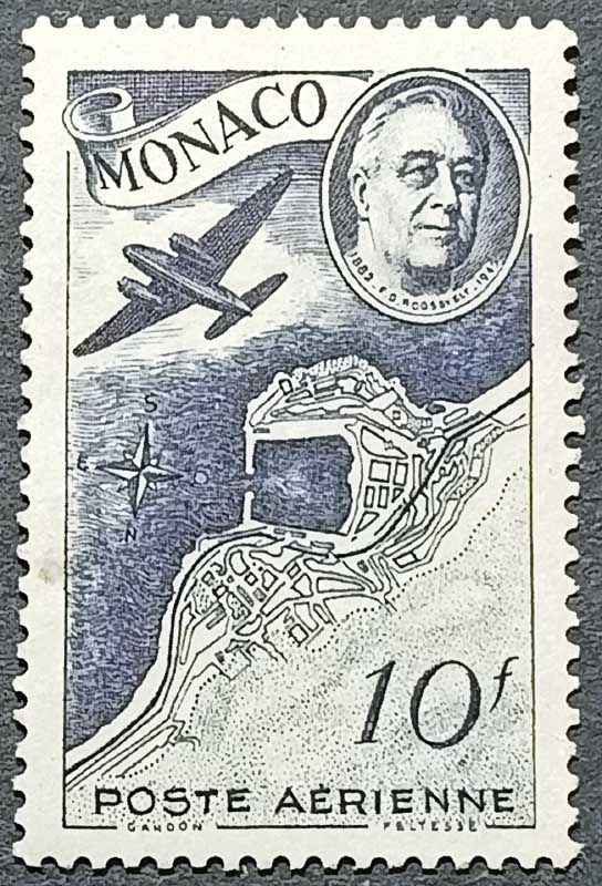 Монако 1947, Mi 329, MNH