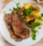 Famous St. Louis Pork Steak Dinner