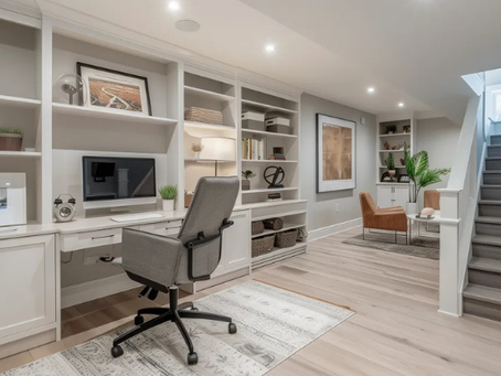 Transform Your Basement Into a Functional Office Space with Drywall