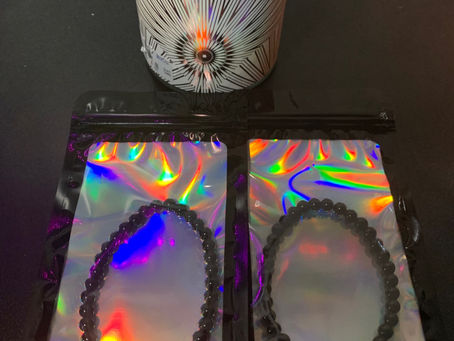 Consecrated Black Obsidian Bracelet Now Available Online