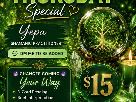 Thriving Thursday Special $15