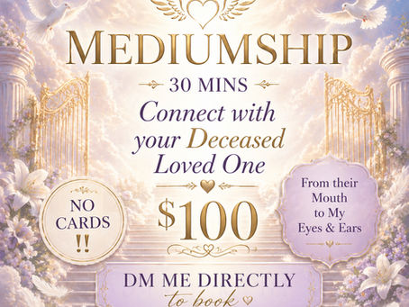 Mediumship are back for a Limited Time
