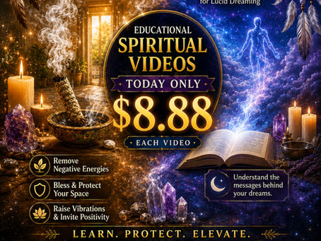 Educational Spiritual Videos on Sale Today $8.88 Ends @7pm cst Don’t Miss Out