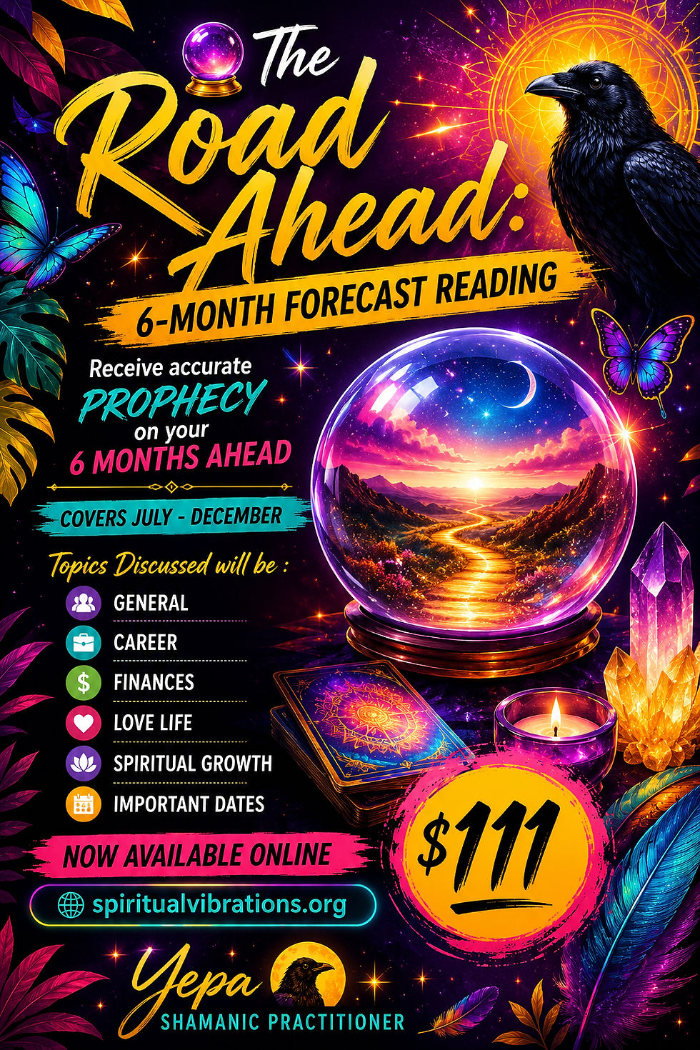 The Road Ahead 6 Month Prediction Reading Available Now āØ