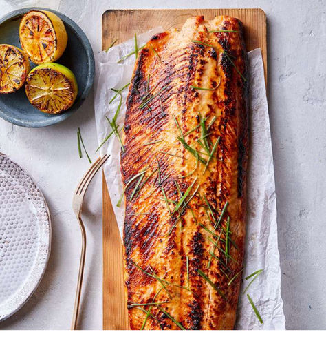 Miso-Maple Salmon