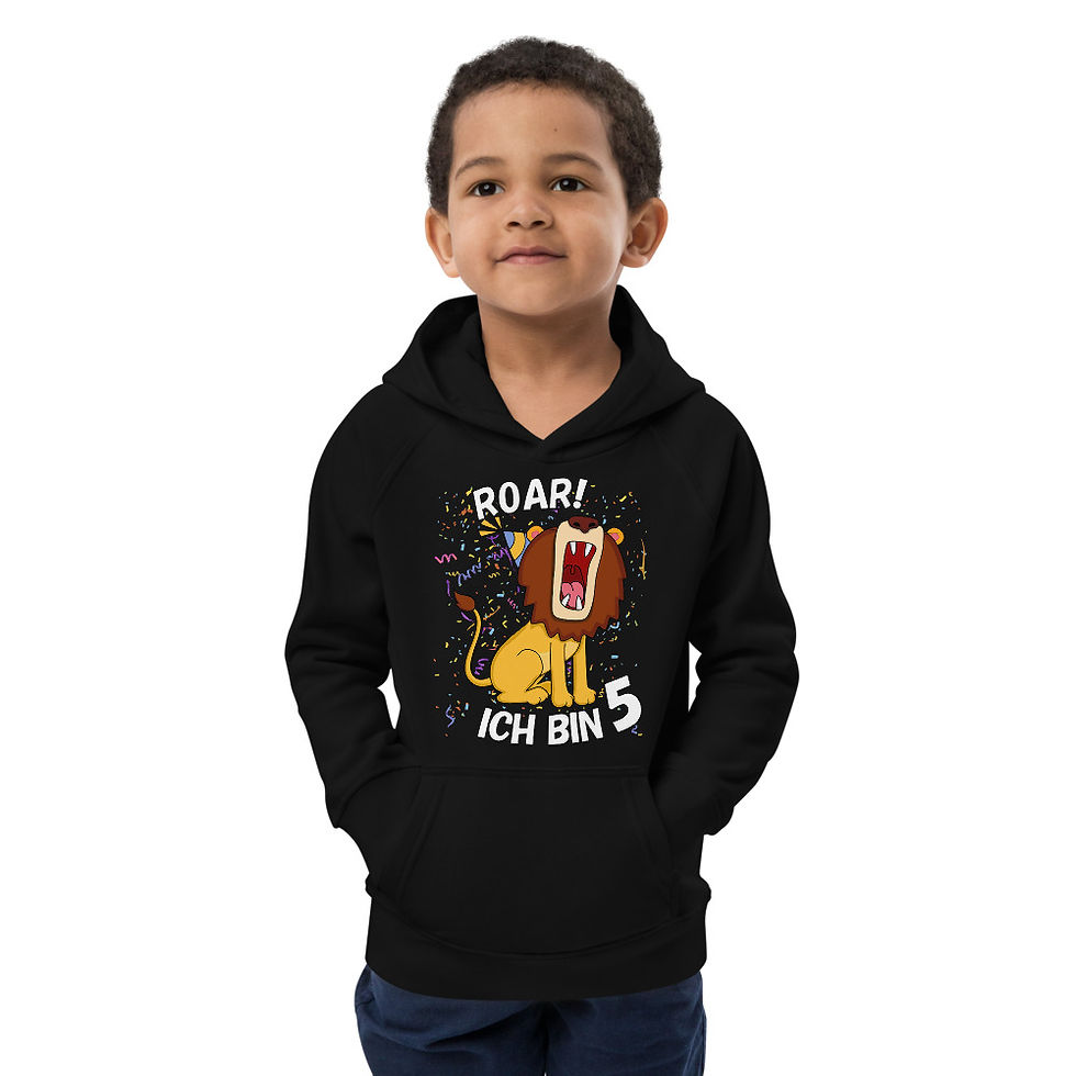 Miniaturbild: Geburtstags Hoodie Löwe 5 Jährig