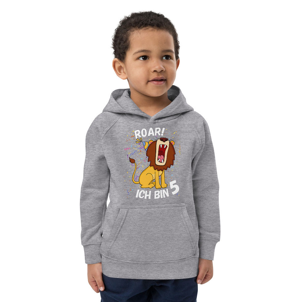 Miniaturbild: Geburtstags Hoodie Löwe 5 Jährig