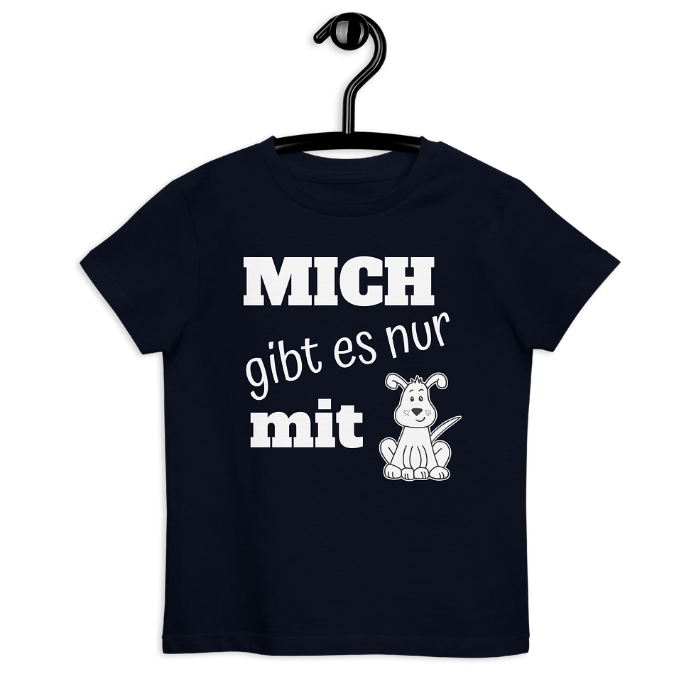 Miniaturbild: T-Shirt Kinder Mich gibt es nur mit Hund