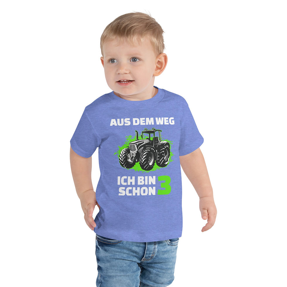 Miniaturbild: Geburtstags T-Shirt Traktor 3 Jährig