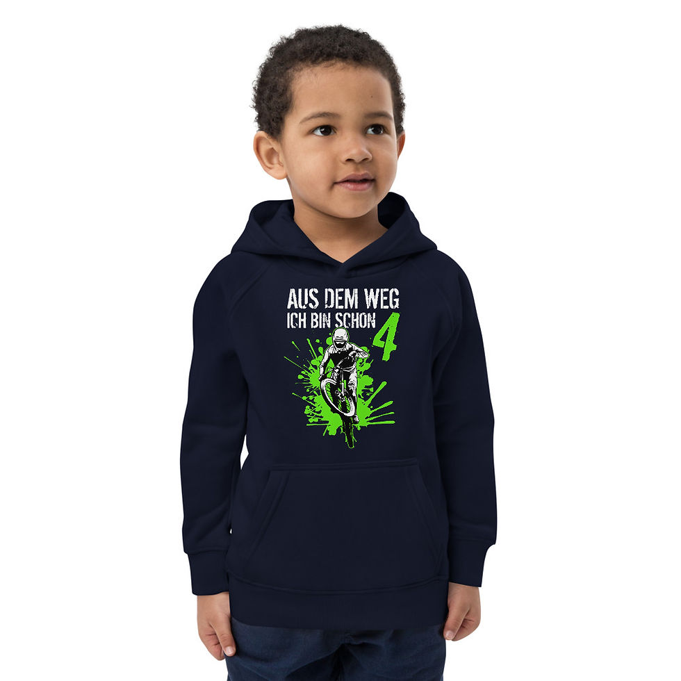 Miniaturbild: Geburtstags Hoodie Mountainbike 4 Jährig